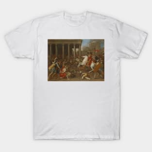 The Conquest of Jerusalem by Emperor Titus by Nicolas Poussin T-Shirt